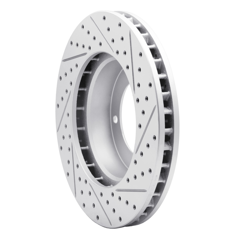 Lexus Lx470 Brake Rotor (1) - Front Left - DFC - Drilled & Slotted Geoperformance - `98-`07