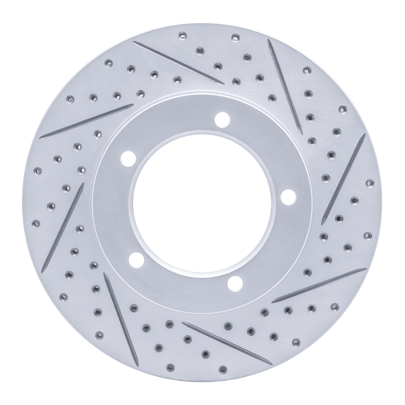 Lexus Lx470 Brake Rotor (1) - Front Right - DFC - Drilled & Slotted Geoperformance Rotor - `98-`07