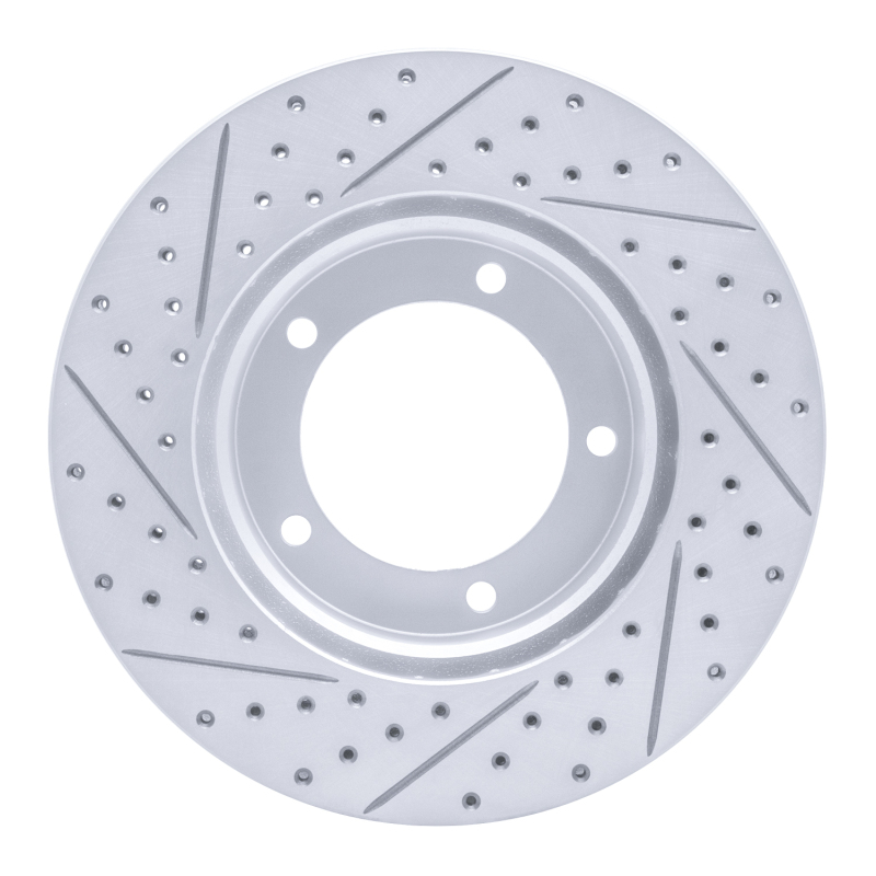 Lexus Lx470 Brake Rotor (1) - Front Right - DFC - Drilled & Slotted Geoperformance Rotor - `98-`07
