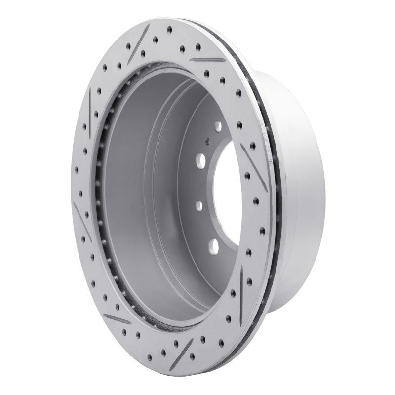 Lexus Lx470 Brake Rotor (1) - Rear Right - DFC - Drilled & Slotted Geoperformance - `98-`07