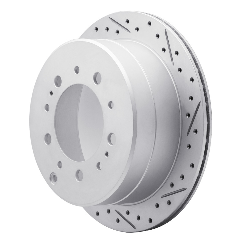 Lexus Lx470 Brake Rotor (1) - Rear Right - DFC - Drilled & Slotted Geoperformance - `98-`07