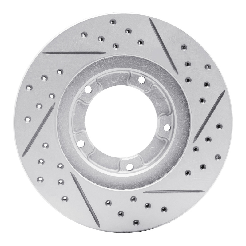Toyota Tacoma Brake Rotor (1) - Front Left - DFC - Geoperformance Rotors - Drilled & Slotted - `95-`04