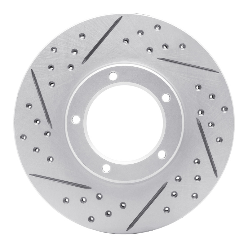 Toyota Tacoma Brake Rotor (1) - Front Left - DFC - Geoperformance Rotors - Drilled & Slotted - `95-`04