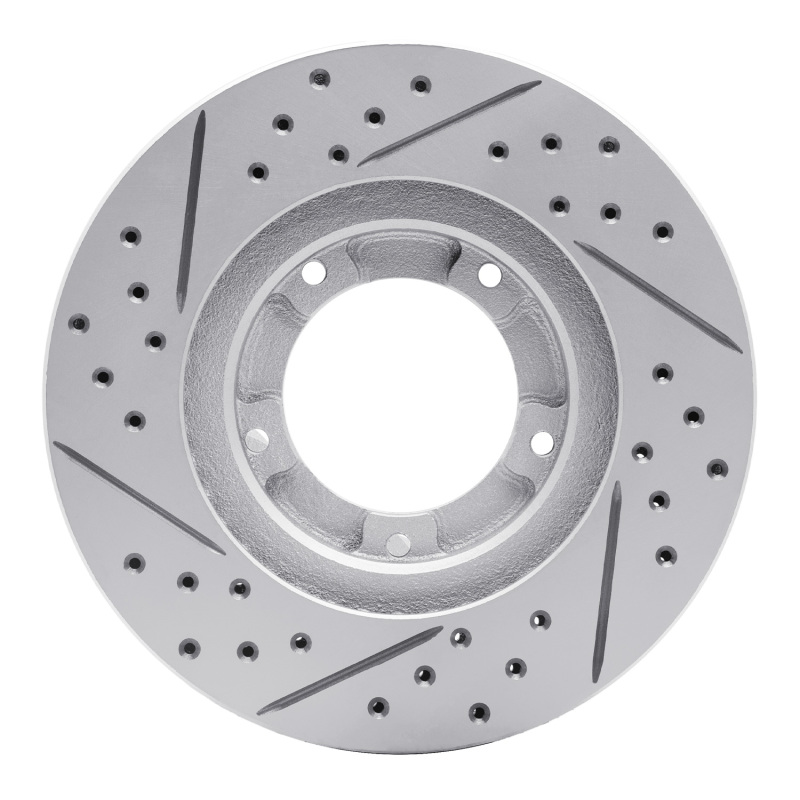 Toyota Tacoma Brake Rotor (1) - Front Right - DFC - Drilled & Slotted Geoperformance - `95-`04