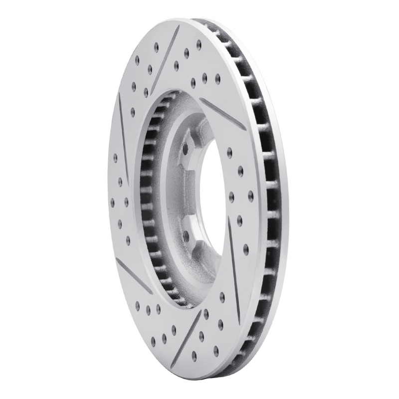 Toyota Tacoma Brake Rotor (1) - Front Right - DFC - Drilled & Slotted Geoperformance - `95-`04