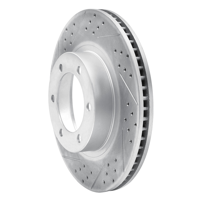 Lexus Gx470 Brake Rotor (1) - Front Left - DFC - Drilled & Slotted Geoperformance - `03-`09