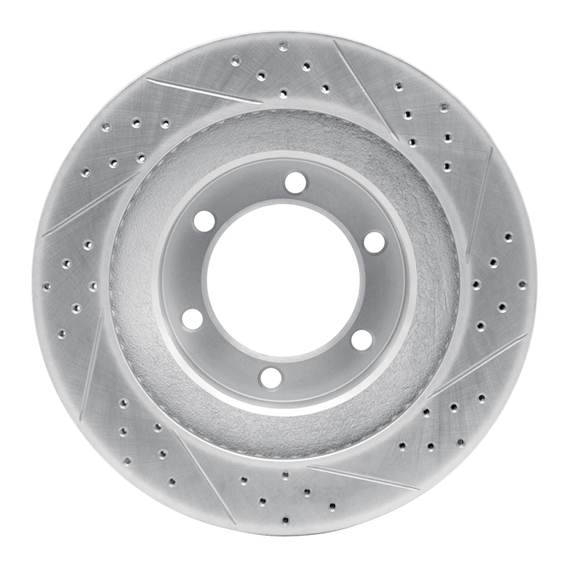 Lexus Gx470 Brake Rotor (1) - Front Left - DFC - Drilled & Slotted Geoperformance - `03-`09