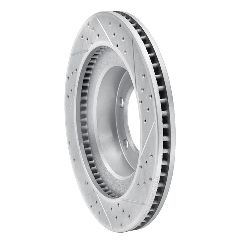 Lexus Gx470 Brake Rotor (1) - Front Left - DFC - Drilled & Slotted Geoperformance - `03-`09