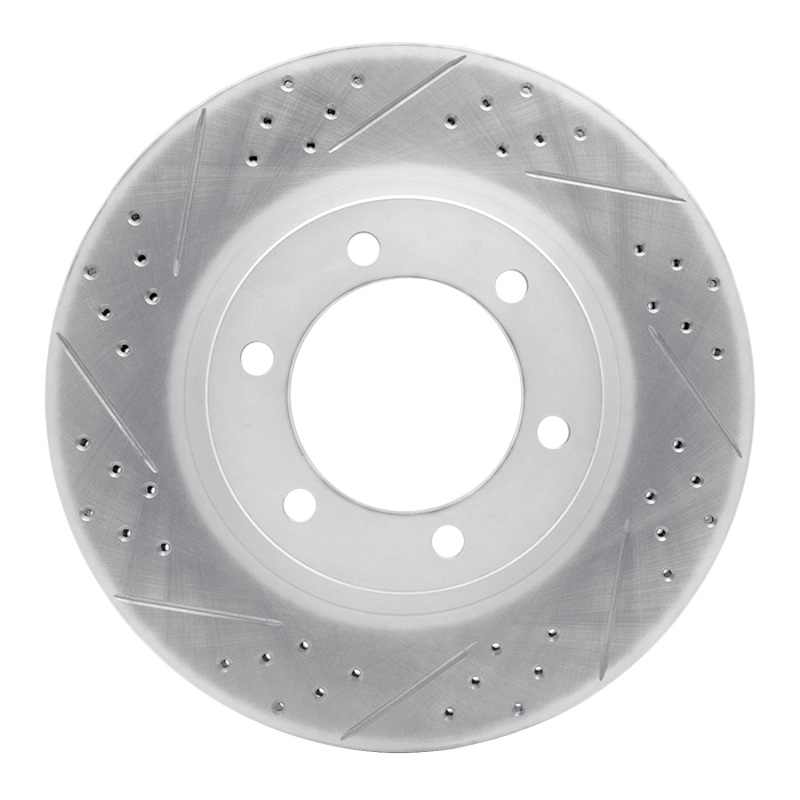Lexus Gx470 Brake Rotor (1) - Front Left - DFC - Drilled & Slotted Geoperformance - `03-`09