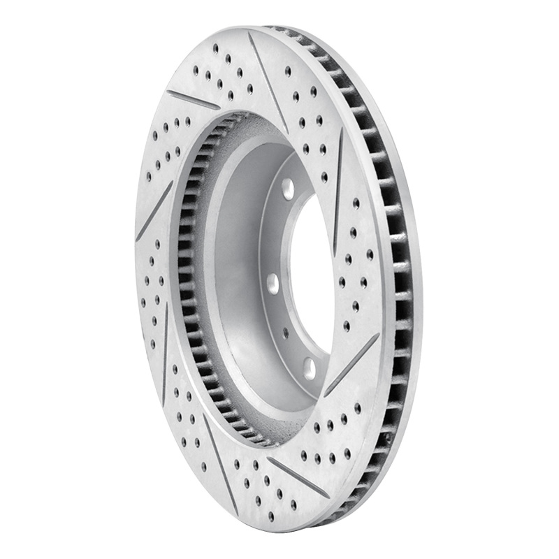 Toyota Tacoma Brake Rotor (1) - Front Left - DFC - Drilled & Slotted Geoperformance - `03-`23