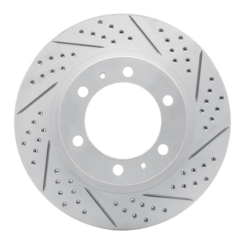 Toyota 4Runner Brake Rotor (1) - Front Right - DFC - Drilled & Slotted Geoperformance - `03-`23 Toyota 4Runner Brake Rotor (1) - Front Right - DFC - Drilled & Slotted Geoperformance - `03-`23