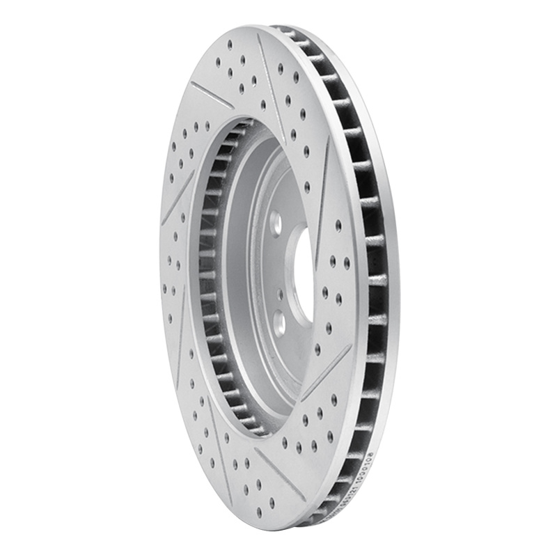 Lexus RX350 Brake Rotor (1) - Front Left - DFC - Drilled & Slotted Geoperformance - `04-`09