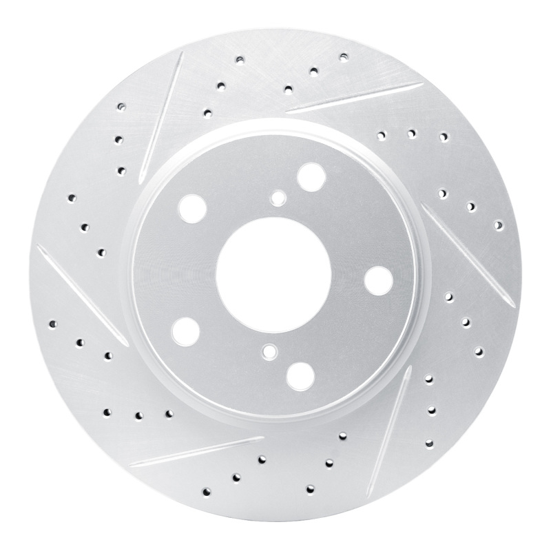 Lexus Hs250H Brake Rotor (1) - Front Left - DFC - Drilled & Slotted Geoperformance - `06-`18