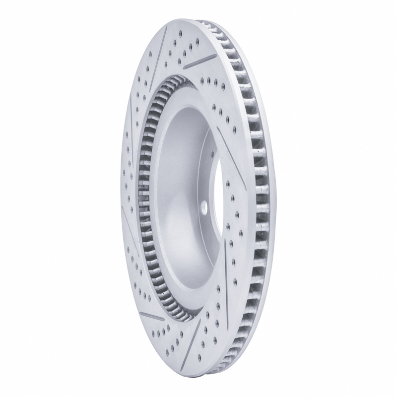 Lexus LX570 Brake Rotor (1) - Front Right - DFC - Drilled & Slotted Geoperformance - `07-`22