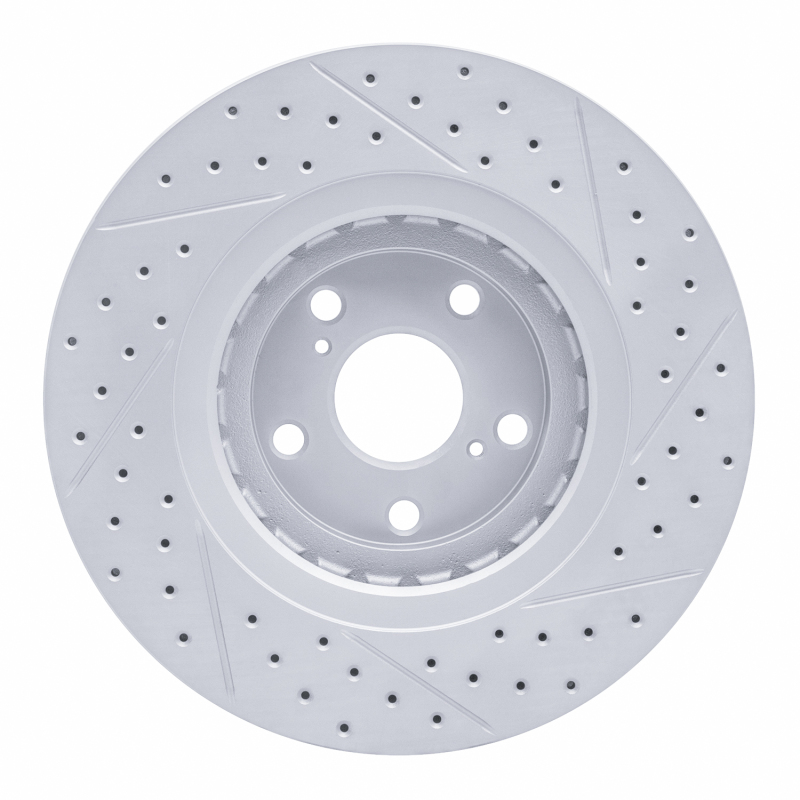Lexus Nx300 Brake Rotor (1) - Front Left - DFC - Drilled & Slotted Geoperformance - `08-`21