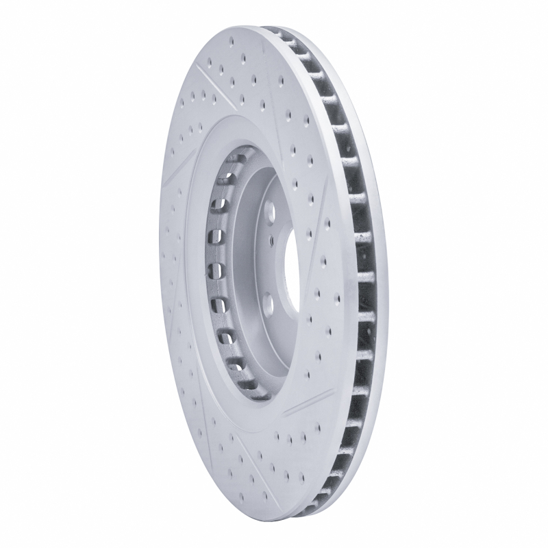 Lexus Nx300 Brake Rotor (1) - Front Left - DFC - Drilled & Slotted Geoperformance - `08-`21