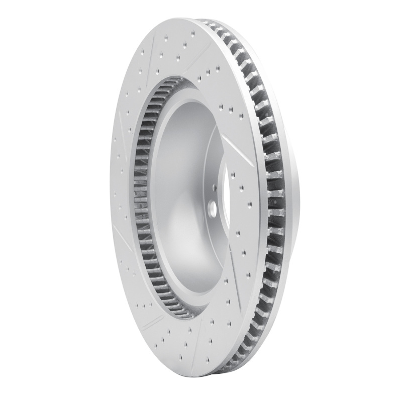 Lexus Lx570 Brake Rotor (1) - Front Right - DFC - Geoperformance Rotor - Drilled & Slotted - `08-`21