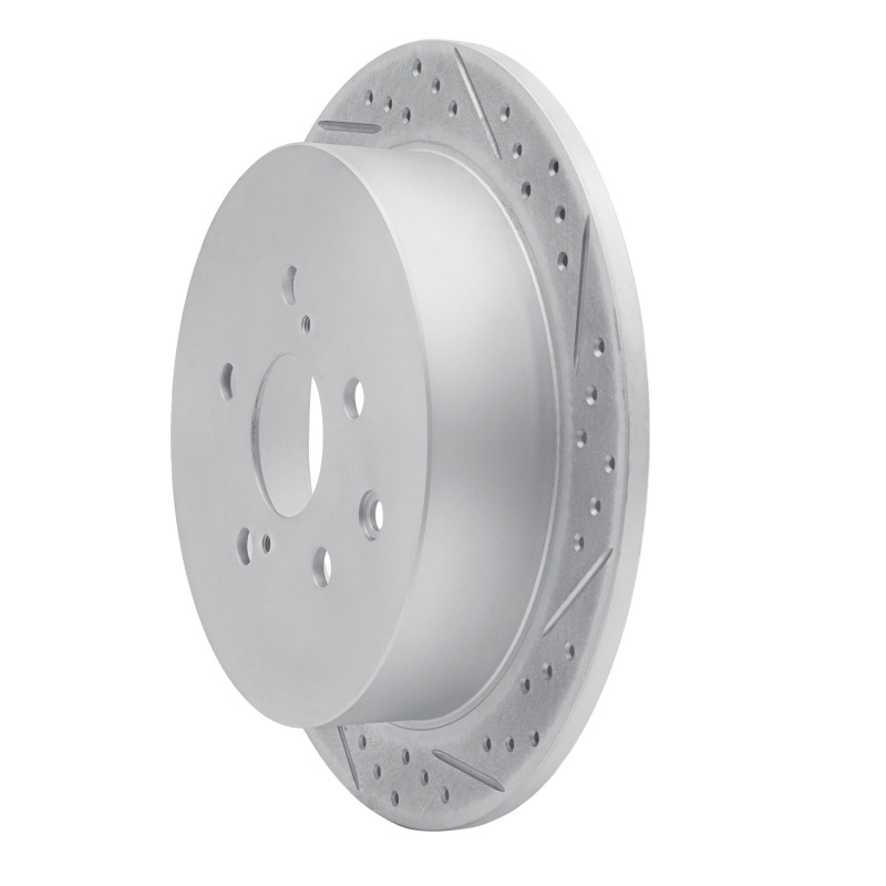 Lexus RX350 Brake Rotor (1) - Rear Right - DFC - Geoperformance Drilled & Slotted - `10-`20