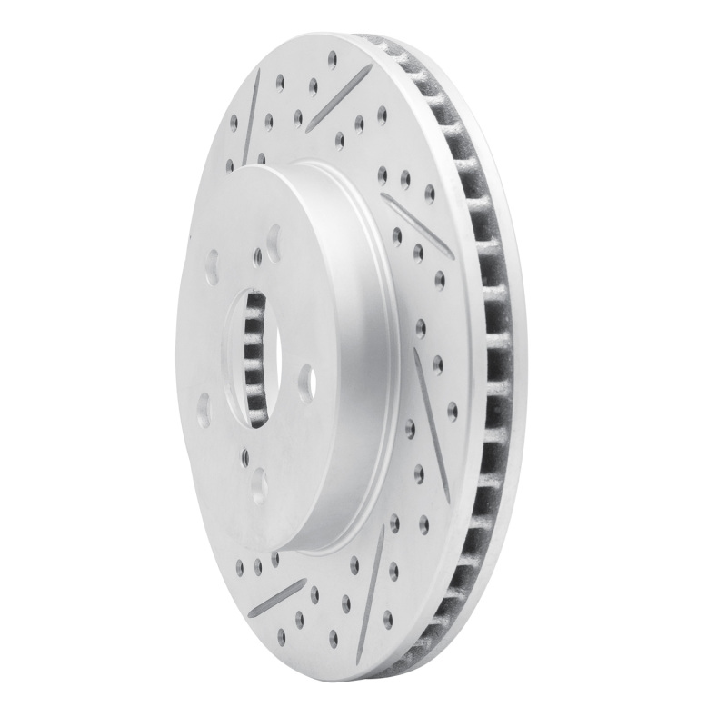 Toyota Prius Prime Brake Rotor (1) - Front Left - DFC - Drilled & Slotted Geoperformance - `16-`22