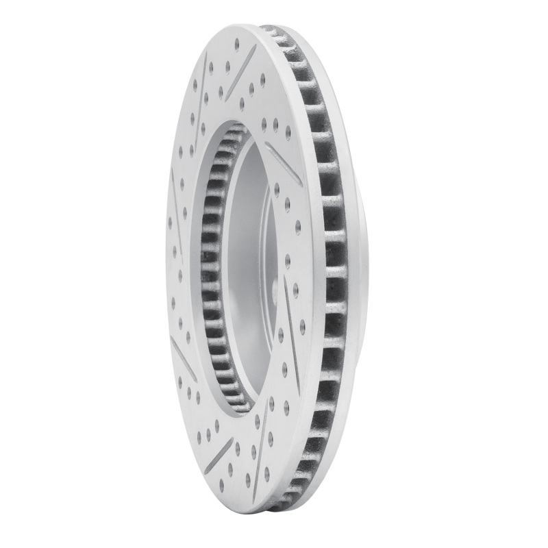 Toyota Prius Prime Brake Rotor (1) - Front Right - DFC - Drilled & Slotted Geoperformance - `16-`22