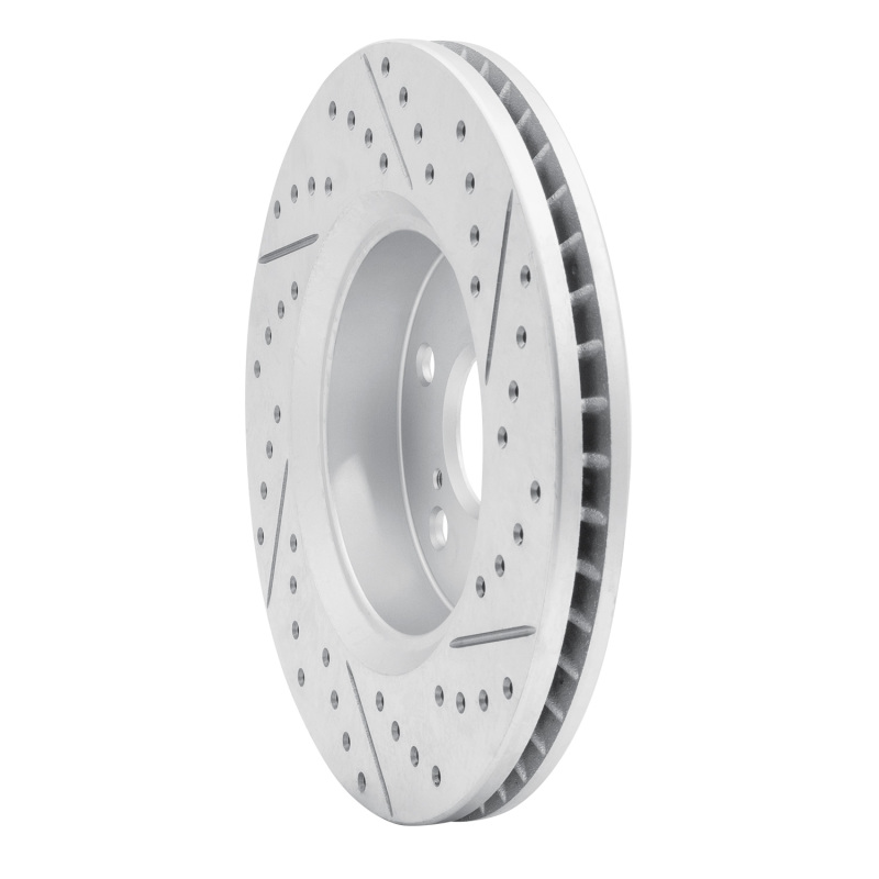 Toyota C-HR Brake Rotor (1) - Front Left - DFC - Geoperformance, Drilled and Slotted - `18-`22