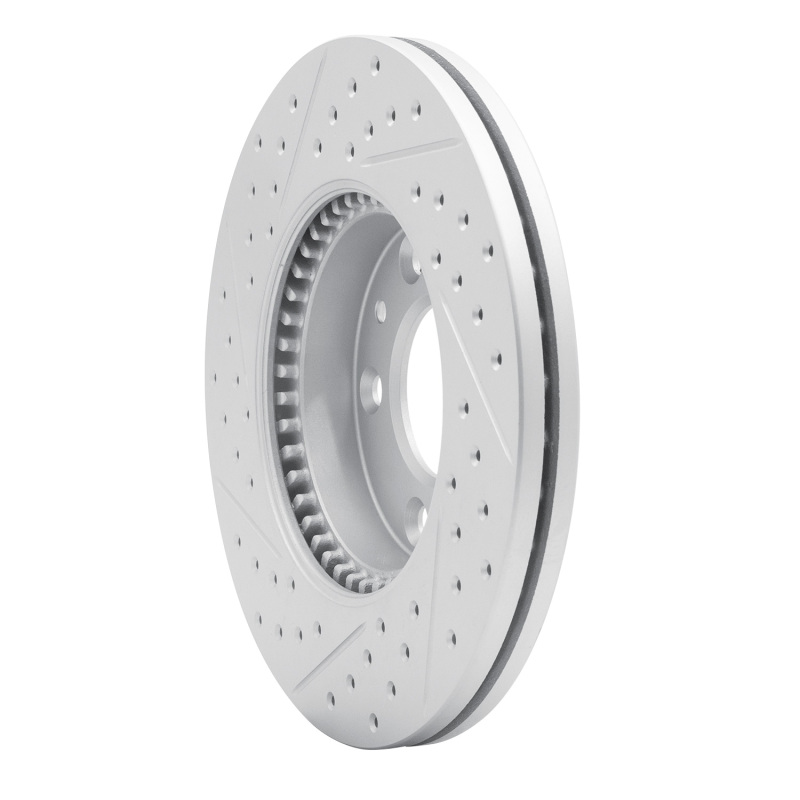 Mazda 6 Brake Rotor (1) - Front Right - DFC - Geoperformance Drilled & Slotted - `03-`05