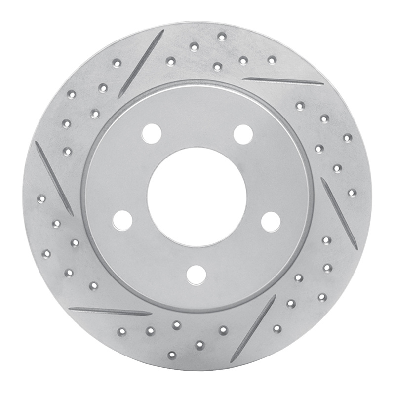 Mazda 3 Brake Rotor (1) - Rear Left - DFC - Drilled & Slotted Geoperformance - `04-`13