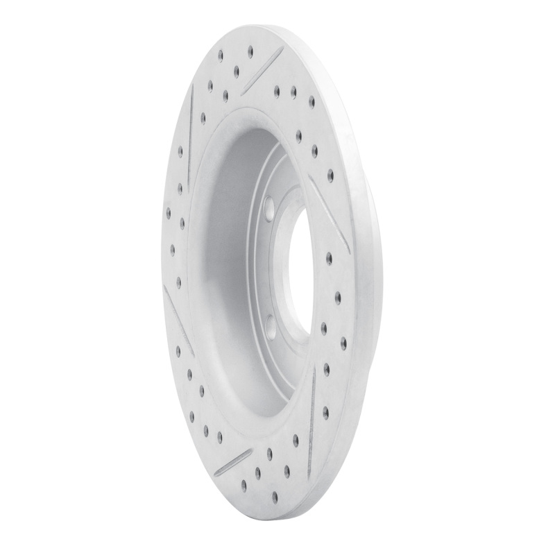 Mazda 3 Brake Rotor (1) - Rear Right - DFC - Geoperformance Rotor - Drilled and Slotted - `04-`13