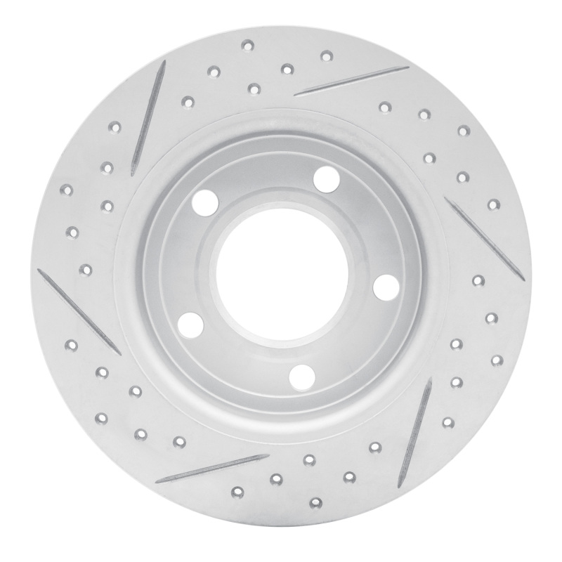 Mazda 3 Brake Rotor (1) - Rear Right - DFC - Geoperformance Rotor - Drilled and Slotted - `04-`13