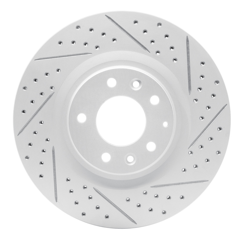 Mazda RX-8 Brake Rotor (1) - Front Right - DFC - DFC Geoperformance Rotor - Drilled and Slotted - `04-`11