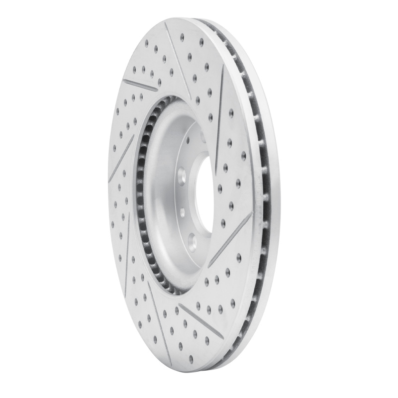 Mazda 6 Brake Rotor (1) - Front Left - DFC - Drilled & Slotted Geoperformance - `06-`07