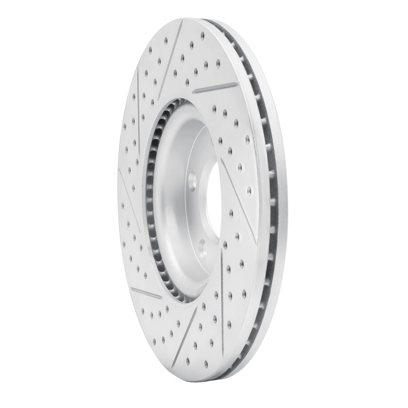 Mazda 6 Brake Rotor (1) - Front Right - DFC - Drilled & Slotted Geoperformance - `06-`07