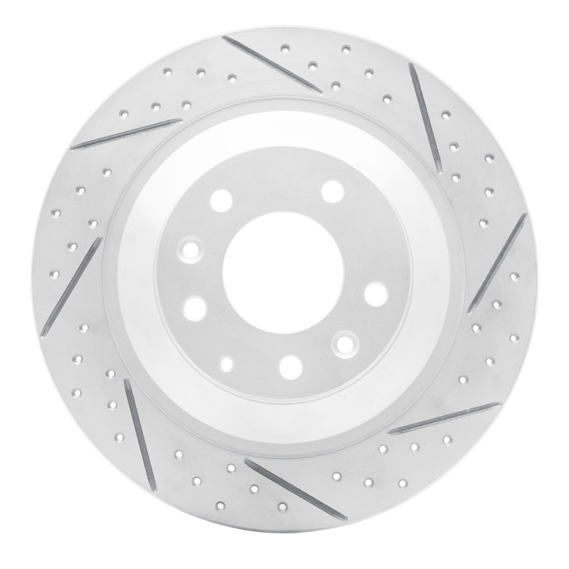 Mazda 6 Brake Rotor (1) - Rear Right - DFC - Geoperformance Rotor - Drilled & Slotted - `06-`07 Mazda 6 Brake Rotor (1) - Rear Right - DFC - Geoperformance Rotor - Drilled & Slotted - `06-`07