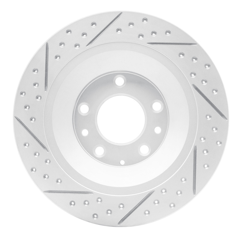 Mazda 6 Brake Rotor (1) - Rear Right - DFC - Geoperformance Rotor - Drilled & Slotted - `06-`07