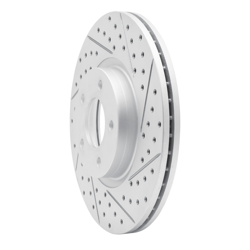 Mazda 3 Brake Rotor (1) - Front Right - DFC - Drilled & Slotted Geoperformance - `07-`13