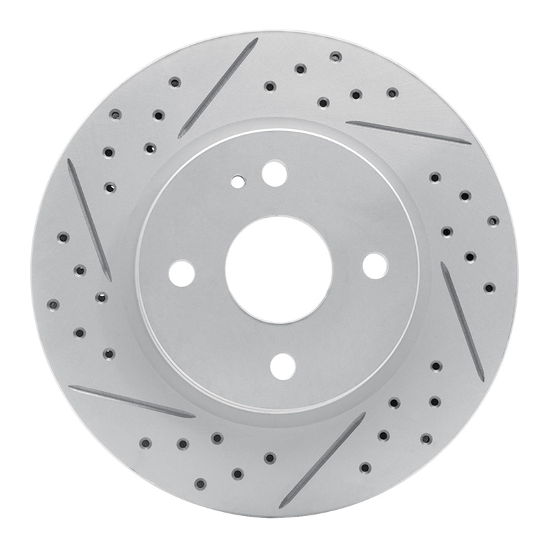Mazda 2 Brake Rotor (1) - Front Left - DFC - Geoperformance Drilled & Slotted - `11-`15