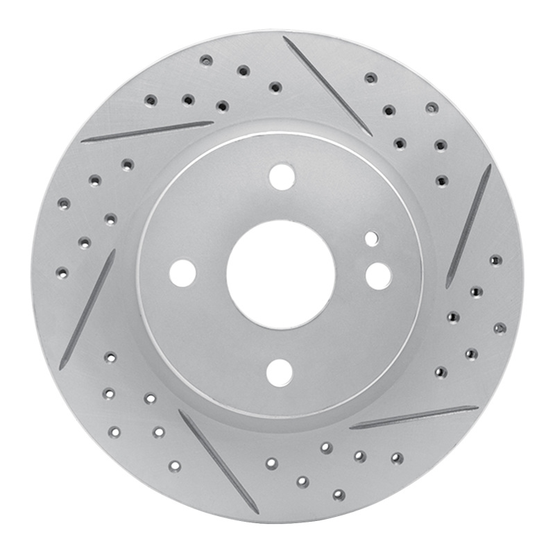 Mazda 2 Brake Rotor (1) - Front Right - DFC - Drilled & Slotted Geoperformance - `11-`15