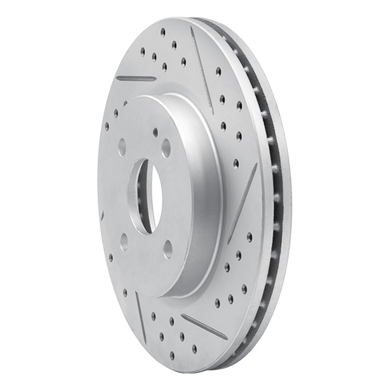 Mazda 2 Brake Rotor (1) - Front Right - DFC - Drilled & Slotted Geoperformance - `11-`15