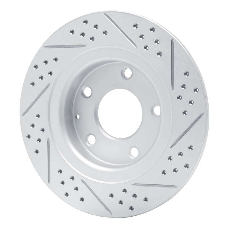 Mazda 6 Brake Rotor (1) - Rear Left - DFC - Drilled & Slotted Geoperformance - `14-`21