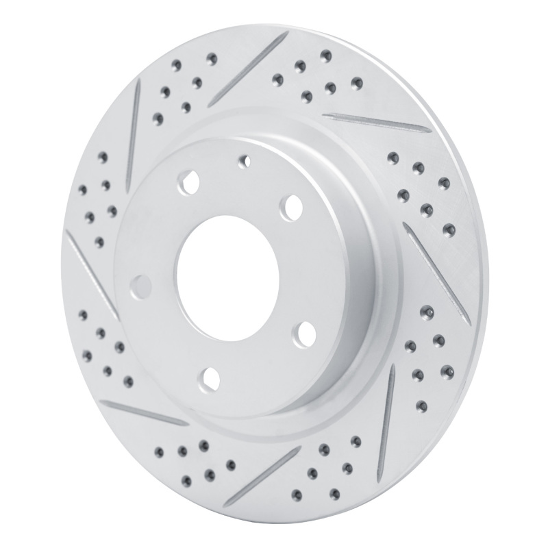 Mazda 6 Brake Rotor (1) - Rear Left - DFC - Drilled & Slotted Geoperformance - `14-`21