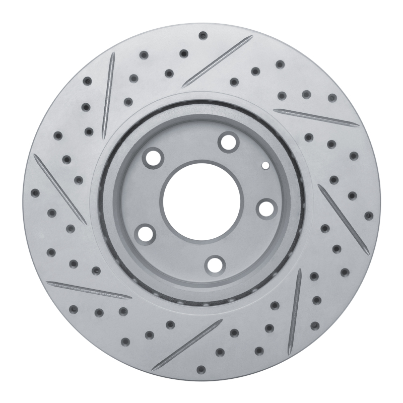 Mazda Cx-3 Brake Rotor (1) - Front Right - DFC - Geoperformance Rotor - Drilled & Slotted - `14-`24