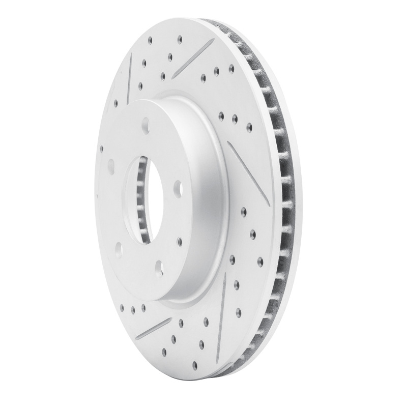 Mazda 3 Brake Rotor (1) - Front Left - DFC - Drilled & Slotted Geoperformance - `14-`24