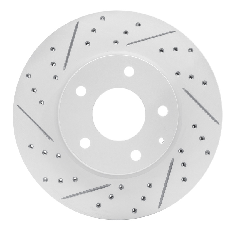 Mazda 3 Brake Rotor (1) - Front Left - DFC - Drilled & Slotted Geoperformance - `14-`24