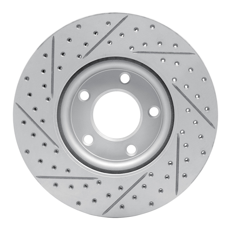 Mazda 3 Brake Rotor (1) - Front Right - DFC - Drilled & Slotted Geoperformance - `04-`15