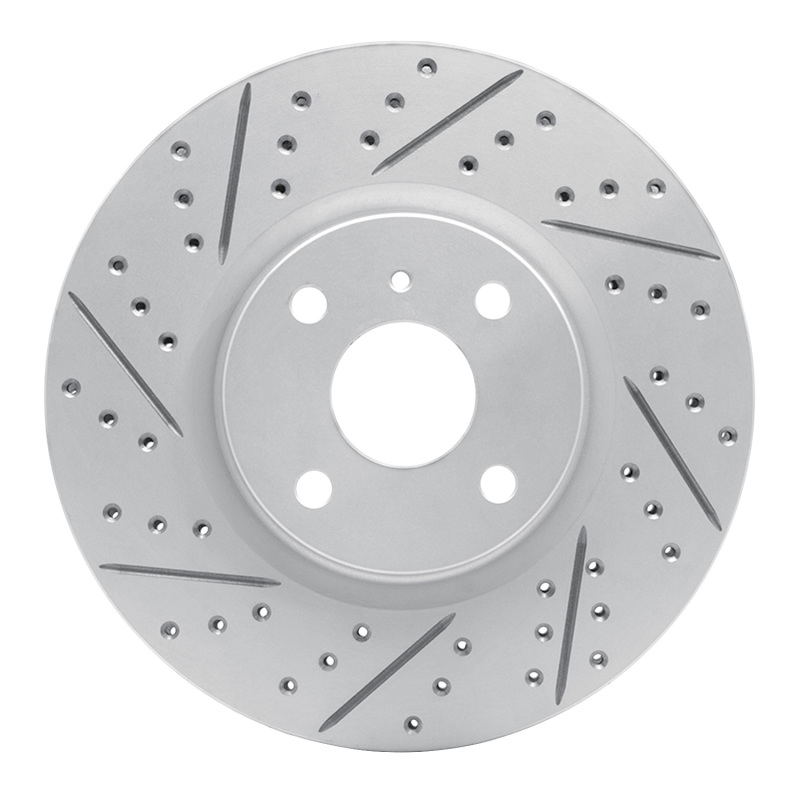 Mazda MX-5 Miata Brake Rotor (1) - Front Left - DFC - Drilled & Slotted Geoperformance - `16-`25