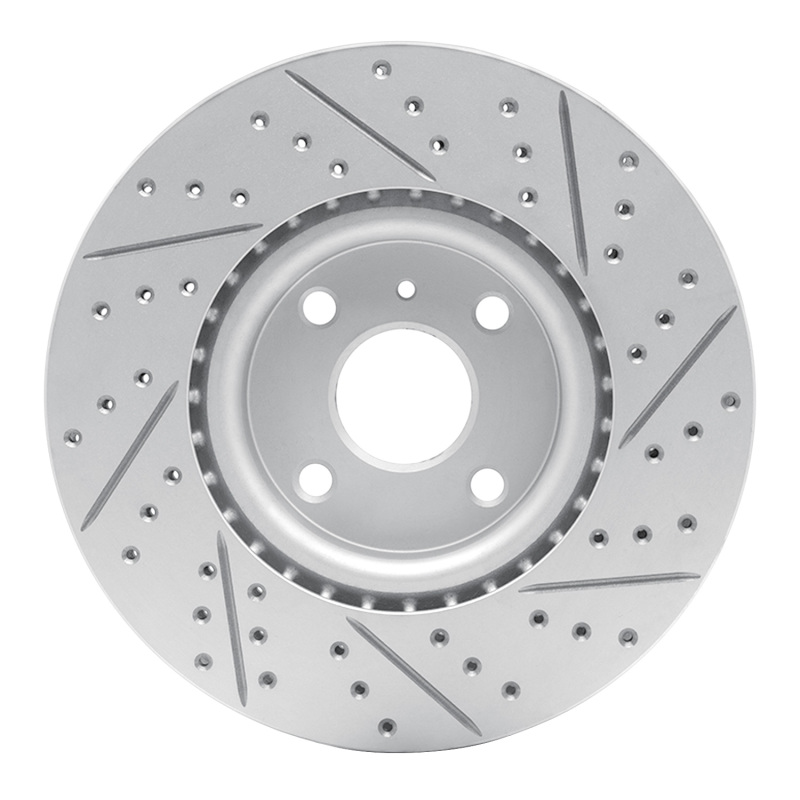 Mazda MX-5 Miata Brake Rotor (1) - Front Left - DFC - Drilled & Slotted Geoperformance - `16-`25