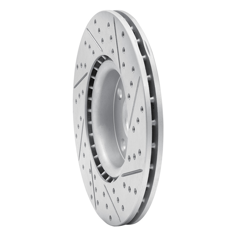 Mazda MX-5 Miata Brake Rotor (1) - Front Left - DFC - Drilled & Slotted Geoperformance - `16-`25