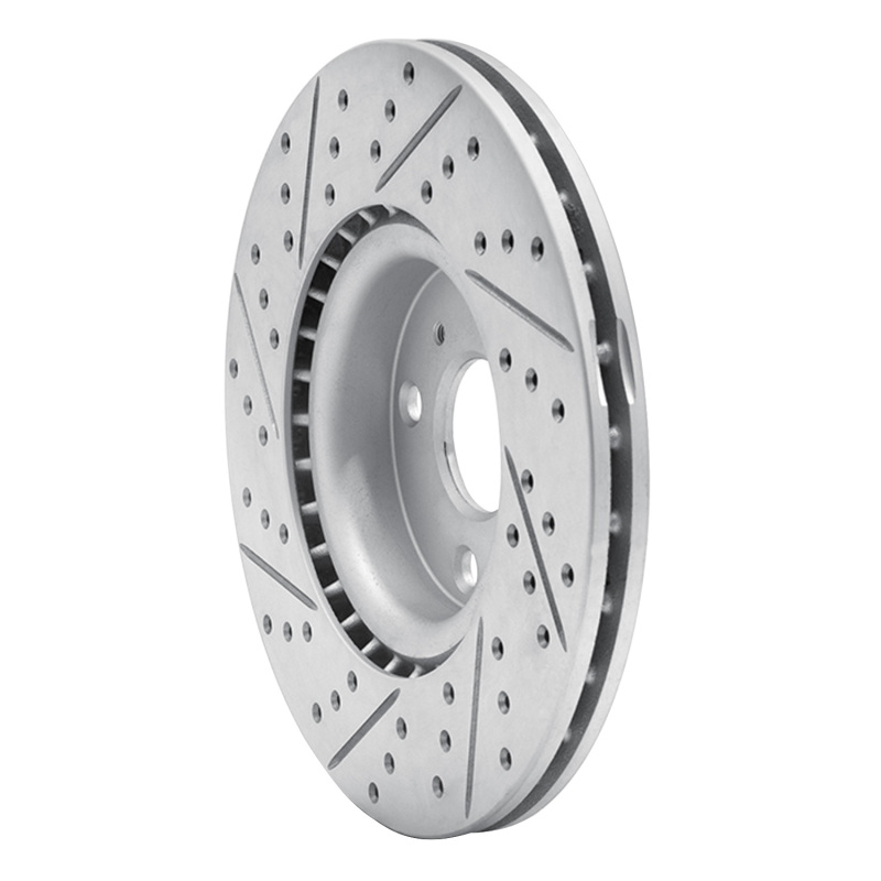 Mazda MX-5 Miata Brake Rotor (1) - Front Right - DFC - Drilled & Slotted Geoperformance - `16-`25