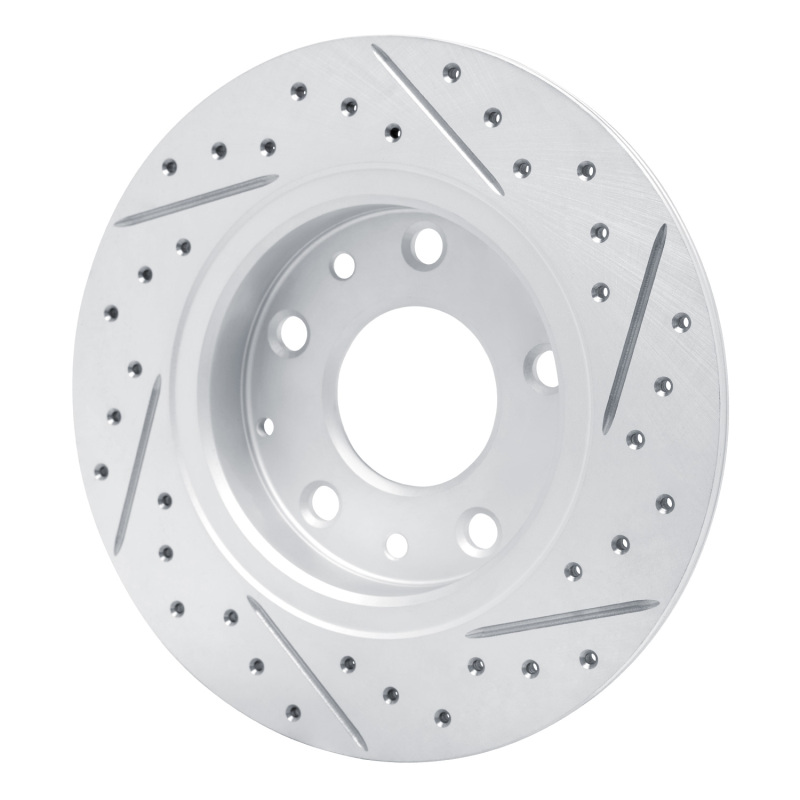 Mazda CX-30 Brake Rotor (1) - Rear Left - DFC - Drilled and Slotted Geoperformance - `14-`25