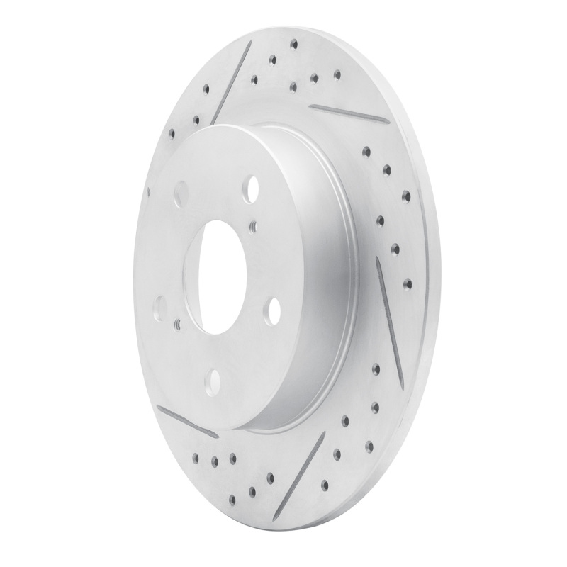 Scion Tc Brake Rotor (1) - Rear Left - DFC - Drilled & Slotted Geoperformance - `11-`16